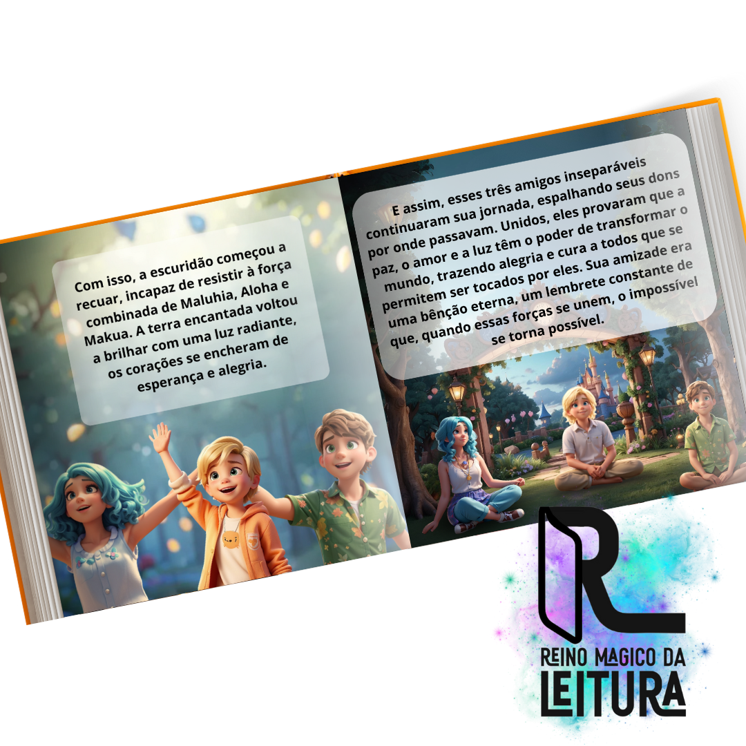Guardiões do Reino Harmonia - Livro Ilustrado - Digital - Imagem 3